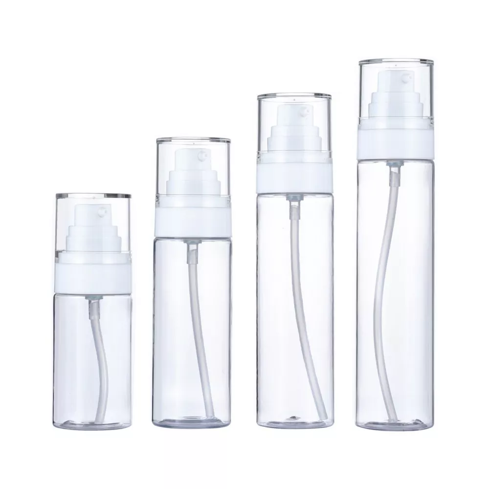 30–120ml Plastic Flat-Shoulder Spray Bottle For Toner