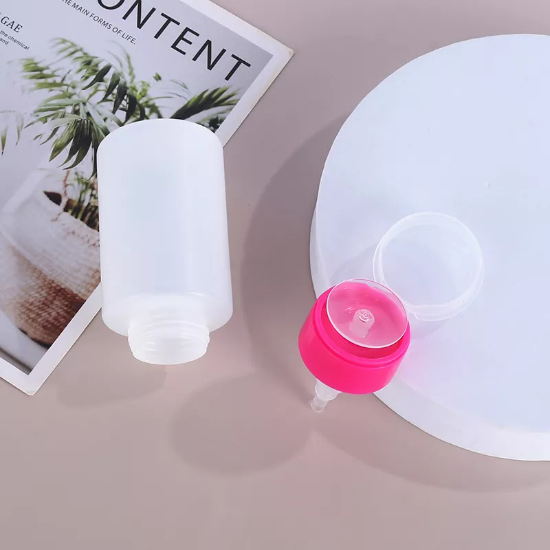 Botella de loción de PE para envases cosméticos